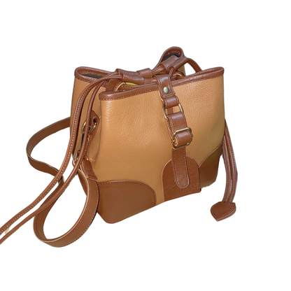 Mocha Luxe Bucket Bag