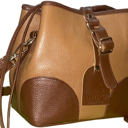 Mocha Luxe Bucket Bag