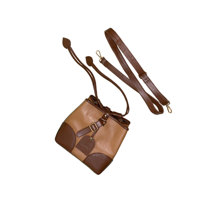 Mocha Luxe Bucket Bag